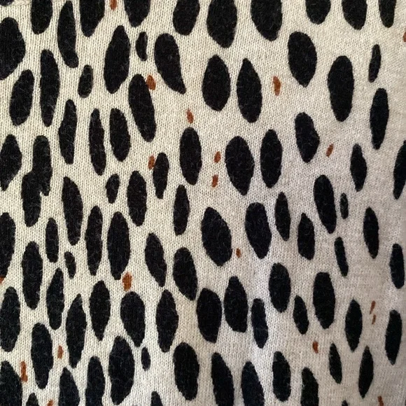 J Crew Meecantile leopard teddie sweater - Picture 4 of 9